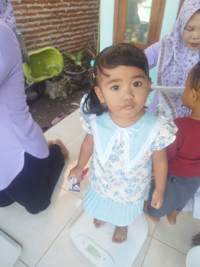Posyandu Dahlia Desa Taman Berikan Pelayanan Kesehatan Ibu dan Anak di RT 013 RW 003